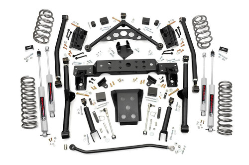 Rough Country - 4 Inch Lift Kit - Long Arm - Jeep Grand Cherokee WJ 4WD (1999-2004) - 90820