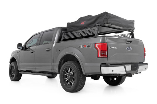Rough Country - Bed Rack - Half Rack - Aluminum - Ford F-150 2WD/4WD (2015-2025) - 10407