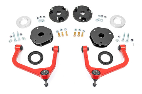 Rough Country - 3.5 Inch Lift Kit - Chevy/GMC Tahoe/Yukon XL 1500 4WD (2021-2025) - 11400RED