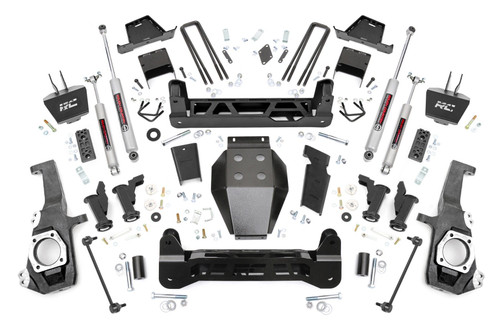 Rough Country - 7 Inch Lift Kit - Torsion Drop - Chevy/GMC 2500HD/3500HD (20-25) - 11730