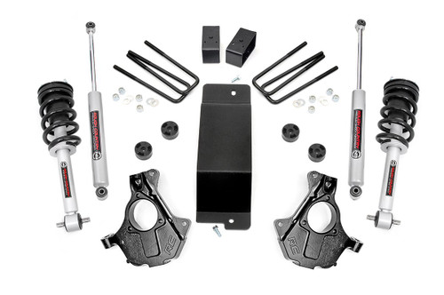 Rough Country - 3.5 Inch Lift Kit - Cast Steel LCA - FR N3 - Chevy/GMC 1500 (14-18 & Classic) - 12432