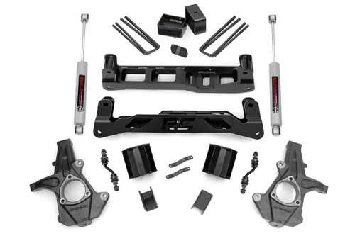 Rough Country - 5 Inch Lift Kit - Alum/Stamp Steel - Chevy/GMC 1500 (14-18 & Classic) - 24831