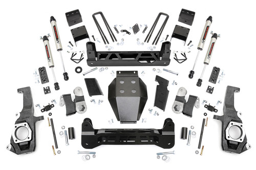 Rough Country - 7.5 Inch Lift Kit - NTD - V2 - Chevy/GMC 2500HD/3500HD (11-19) - 25370