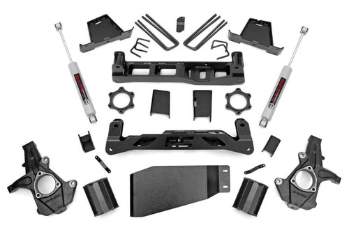 Rough Country - 7.5 Inch Lift Kit - Chevy Silverado & GMC Sierra 1500 4WD (2007-2013) - 26430