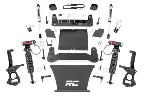 Rough Country - 6 Inch Lift Kit - Mono Leaf Rear - Vertex/V2 - GMC Sierra 1500 2WD/4WD (2019-2024 & Classic) - 26657