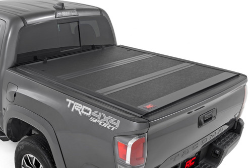 Rough Country - Hard Low Profile Bed Cover - 6' Bed - Toyota Tacoma 2WD/4WD (2016-2023) - 47420600B