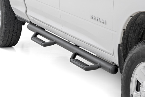 Rough Country - Nerf Steps - Cab Length - Crew Cab - SRW - Ram 1500/2500/3500 2WD/4WD (10-25 & Classic) - RCD2080CCB