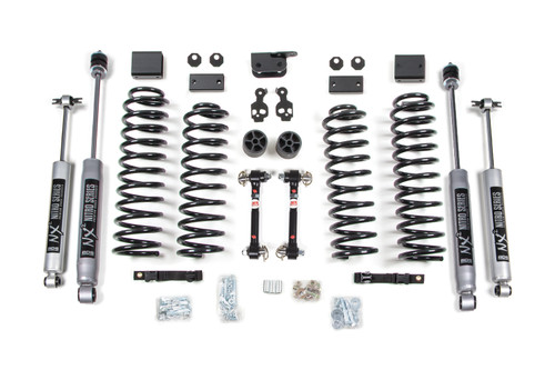 2007-2011 Jeep Wrangler JK 4WD 4-Door 3" Suspension Lift Kit - incl. RHD - Fox 2 - BDS1411FPE