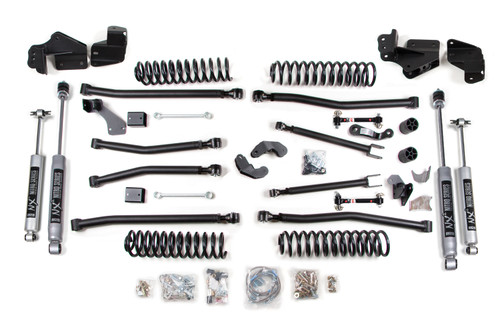 2007-2018 Jeep Wrangler JK 4WD 2-Door 5.5" Long Arm Suspension Lift Kit- Fox 2.5 - BDS1421FPE
