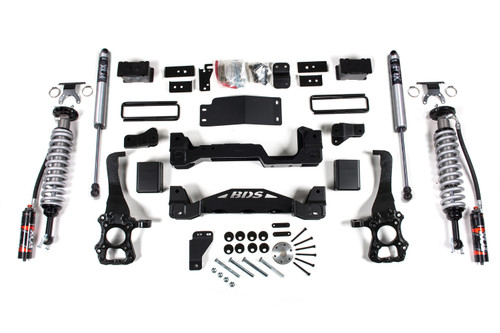 2015-2020 Ford F150 4wd 6" Coilover Suspension System, 5" Rear Block, 2.5 Front - BDS1532FPE