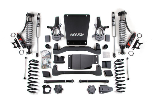 2007-2014 GM SUV 4wd 6" Suspension Lift Kit, 6" Rear, Coil Spring - 2.5 PES C/O - BDS178PSS