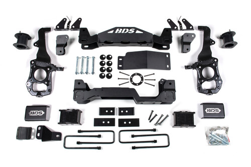 2021-2025 Ford F150 4wd, w/ CCD, 6" Suspension Lift Kit, 5" Rear Lift, Block - 6 - BDS1961H