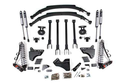 2011-2016 Ford F250/F350 4wd 6" 4-Link Suspension Lift Kit, 6" Rear, Spring, Die - BDS596FPE