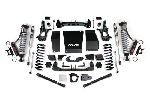 2015-2019 GM SUV 4WD 6" Suspension Lift Kit, Cast Steel, 6" Rear, Coil Spring - - BDS731PSS