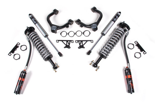 2019-2024 Chevy/GMC 1500 2" Performance Lift, 2.5 PES Coilover, 2.5 PES Rear Sho - BDS771FDSC