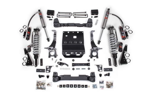 2016-2023 Toyota Tacoma 4wd 6" Suspension Lift Kit, 4" Rear, Block - 2.5 PES C/O - BDS823PES