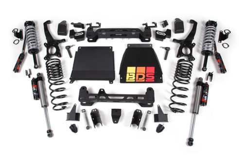 2022-2025 Toyota Tundra 4wd 5" Suspension Lift Kit, 4" Rear, Coil Spring - Fox 2 - BDS839PES
