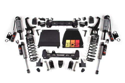 2022-2025 Toyota Tundra 4wd 7" Suspension Lift Kit, 5" Rear, Coil Spring - Fox 2 - BDS840PSS