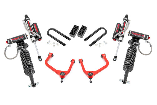 Rough Country - 3.5 Inch Lift Kit - Vertex - Chevy Silverado 1500 2WD/4WD (2025) - 110450RED
