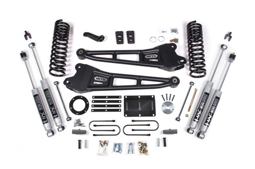 2013-2018 Ram 3500 4wd (Diesel) 6" Radius Arm Suspension Lift Kit, 6-Bolt Indexi - BDS2142H