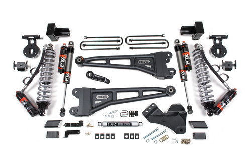 2023-2026 Ford F350 DRW 4WD 5" Radius Arm Suspension Lift Kit, 3" Rear, Block, D - BDS2261PES