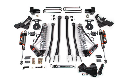 2023-2026 Ford F250/350 4wd 5" 4-Link Suspension Lift Kit, 3" Rear, Block (W/O O - BDS2264PES