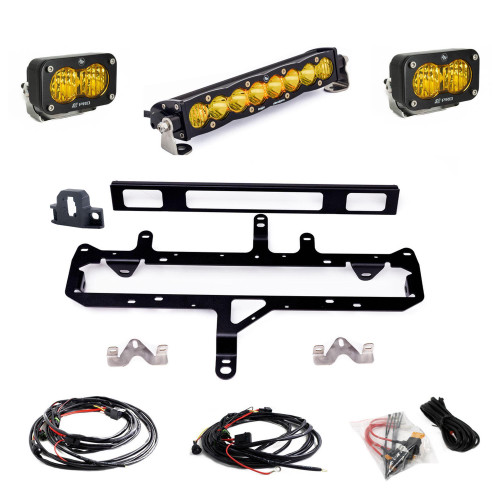 Toyota S8 10" Light Bar / S2 Pro TRD Pro Grille Conversion Light Kit - 448263