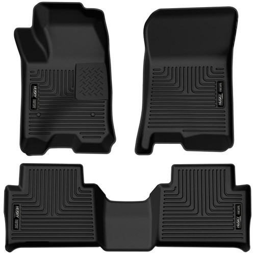 Husky X-act Front & 2nd Seat Floor Liners 54978 - 54978