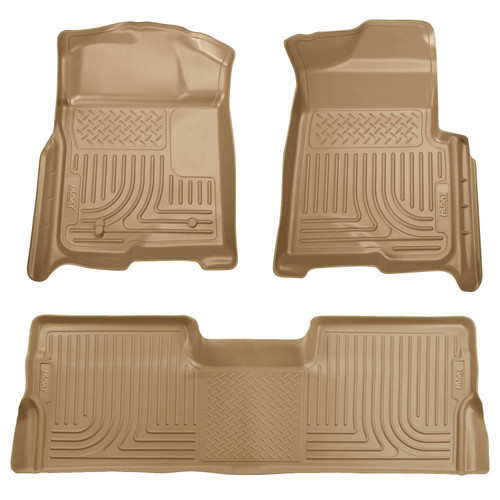 Husky Liners Weatherbeater - Front & 2nd Seat Floor Liners (Footwell Coverage) 98333 - 98333