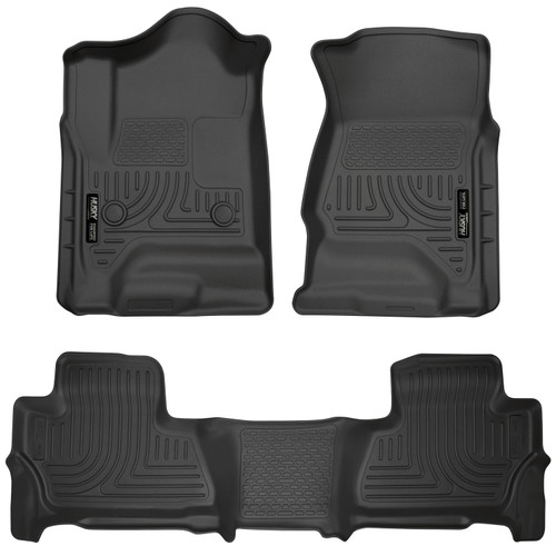 Husky Liners Weatherbeater - Front & 2nd Seat Floor Liners 99201 - 99201 Husky Liners Weatherbeater - Front & 2nd Seat Floor Liners 99201 - 99201