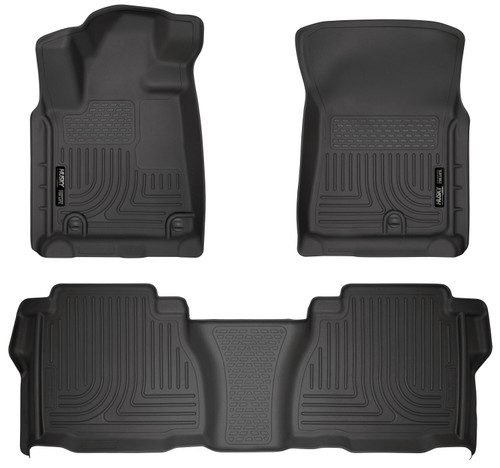 Husky Liners Weatherbeater - Front & 2nd Seat Floor Liners (Footwell Coverage) 99581 - 99581