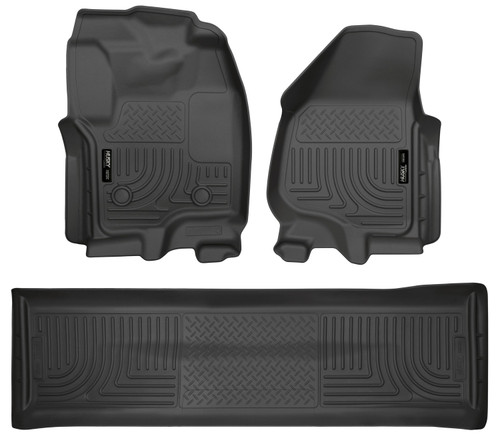 Husky Liners Weatherbeater - Front & 2nd Seat Floor Liners (Footwell Coverage) 99711 - 99711