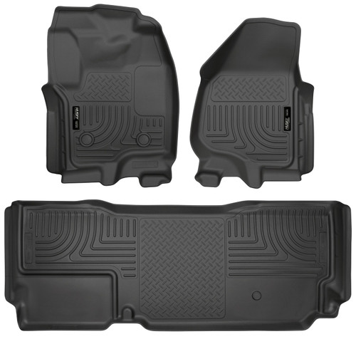 Husky Liners Weatherbeater - Front & 2nd Seat Floor Liners (Footwell Coverage) 99721 - 99721