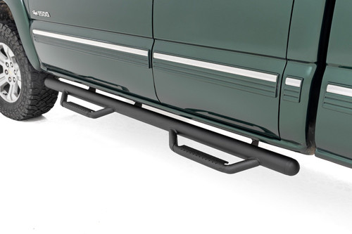Rough Country - Nerf Steps - Cab Length - Chevy/GMC 1500 2WD/4WD (99-06 & Classic) - RCC9989QCB