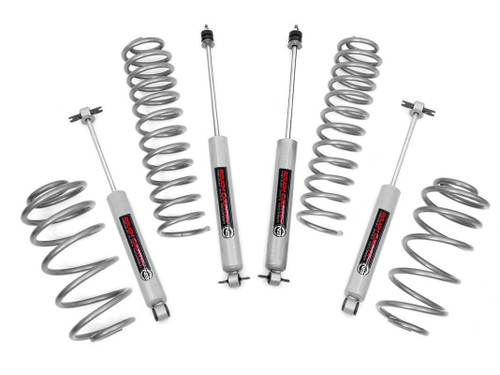Rough Country - 2.5 Inch Lift Kit - 4 Cyl - N3 - Jeep Wrangler TJ (97-06)/Wrangler Unlimited (04-06) - 652.20
