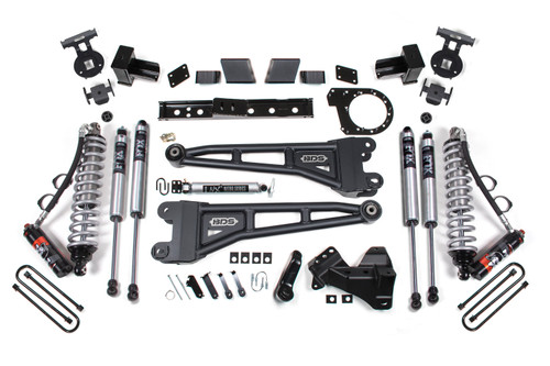2020-2022 Ford F250/F350 4wd 7" Radius Arm Suspension Lift Kit, 6" Rear, Spring, - BDS1562FPE