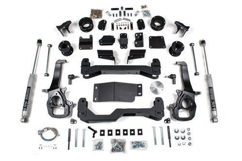 2020-2024 Ram 1500 4" Air Ride Suspension Lift System w/22" Wheels - Fox Shocks - BDS1698FS