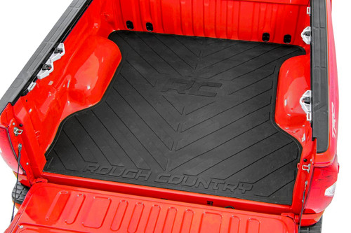 Bed Mat | 5'10" Bed | RC Logo | Chevy/GMC Sierra 1500 (19-26)/Silverado 1500 (19-26)