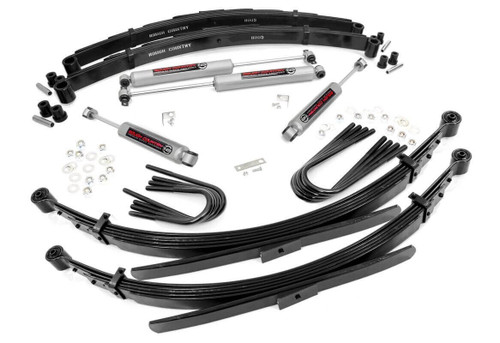 4 Inch Lift Kit - RR Spring - Chevy GMC C10 K10 Truck C25 K25 Truck Jimmy (69-72) - 18030