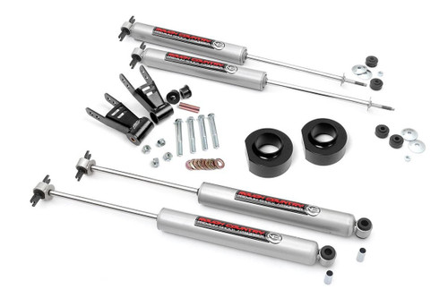 Rough Country 1.5 Inch Lift Kit - Jeep Cherokee XJ 2WD 4WD (1984-2001) - 68030