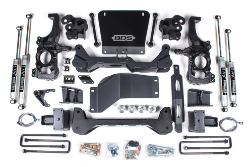 6.5 Inch Lift Kit - Chevy Silverado or GMC Sierra 2500HD/3500HD (20-24) 4WD - BDS756H