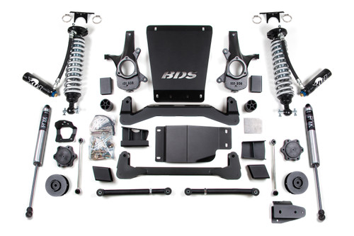4 Inch Lift Kit - FOX 2.5 Coil-Over - Chevy/GMC Avalanche- Suburban- Tahoe- or Yukon 1500 (07-14) 4WD - BDS900FDSC