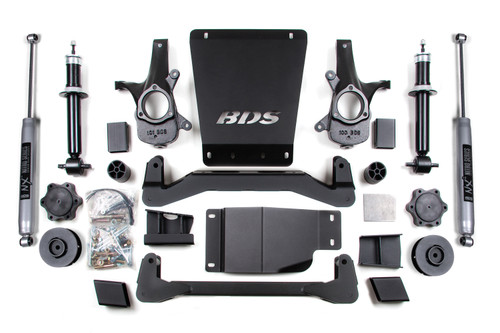 4 Inch Lift Kit - Chevy/GMC Avalanche- Surburban- Tahoe- or Yukon 1500 (07-14) 4WD - BDS900H
