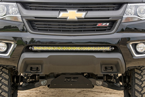 Rough Country LED Light Mount - Bumper - 30 in - Chevy GMC Canyon Colorado (15-22) - 70536