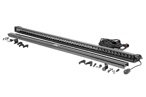 Rough Country Black Series LED Light Bar - 50 Inch - Single Row - 70750BL