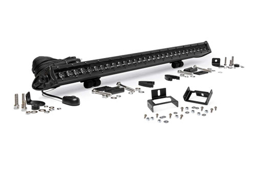 LED Light Kit - Grill Mount - 30 in. Black Single Row - Ford F-250 F-350 Super Duty (11-16) - 70770