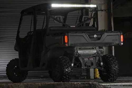 LED Light Kit - Cab Mount - 50 in. Black Dual Row - Can-Am Defender HD8 (16-21) - 71019