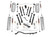 Rough Country - 4 Inch Lift Kit - X-Series - M1 - Jeep Wrangler TJ (97-06)/Wrangler Unlimited (04-06) - 66140