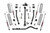 3.5 Inch Lift Kit - Adj Lower - FR D/S - Jeep Wrangler Unlimited Rubicon (18-23) - 69131