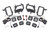 LED Light Kit - Fog Mount - Dual 2 inch Black Pairs - Spot - Ford F-150 (15-17) - 70832
